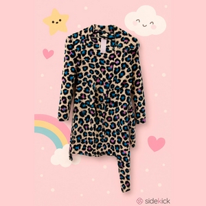 Jelli Fish Girls Pajama Robe Large